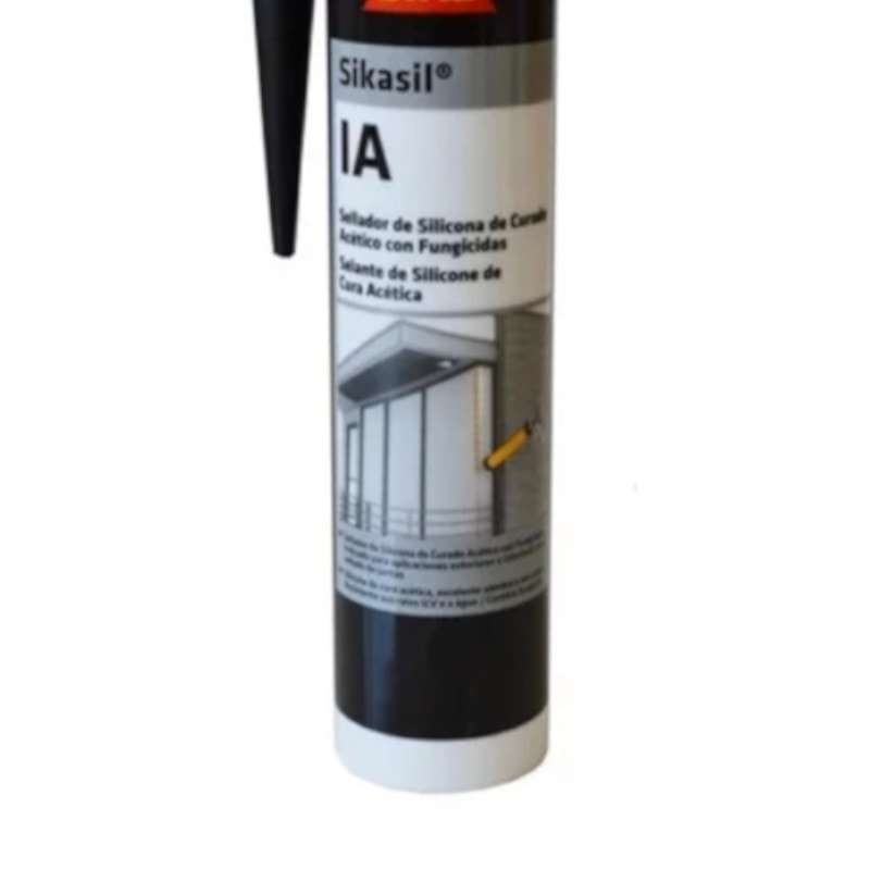 Silicone Acético Cinza Uso Geral 280ml SIKASIL IA SIKA