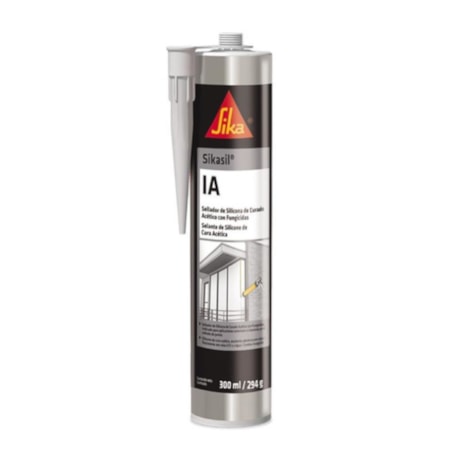 Silicone Acético de Uso Geral 280ML Branco SIKASIL IA SIKA-0cd3ea72-578d-43df-85d4-74b9ff0b69d6