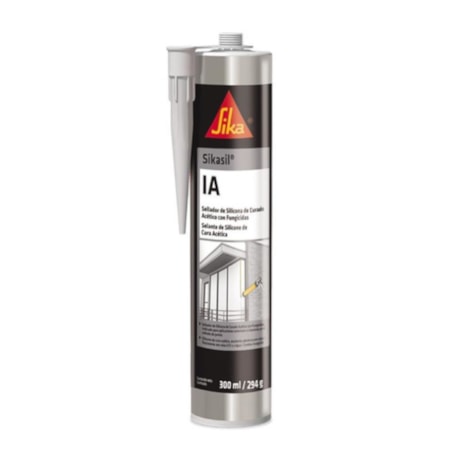 Silicone Acético de Uso Geral 280ML Branco SIKASIL IA SIKA-75bd3a39-2810-460b-9b73-deb72f5973ab