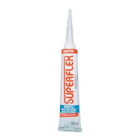 Silicone Acético Transparente 50g SUPERFLEX 595 LOCTITE