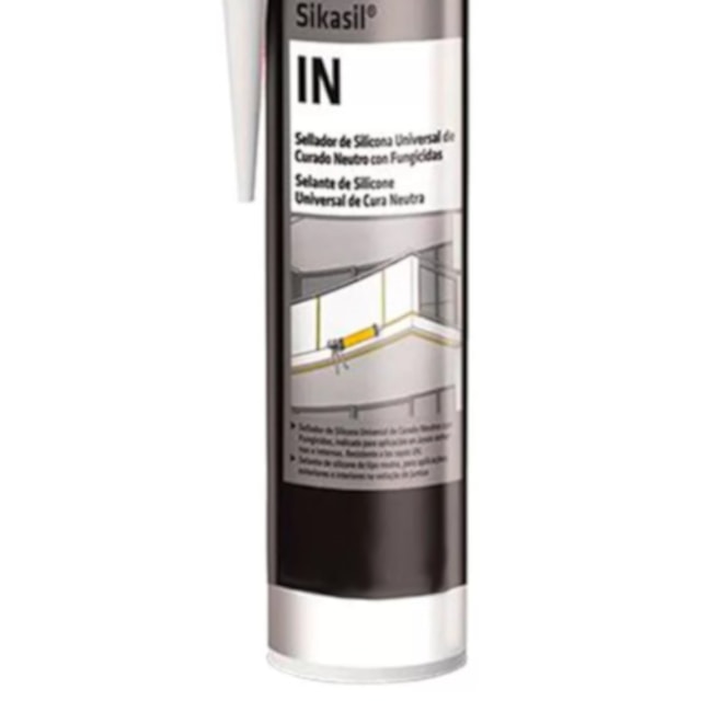 Silicone Neutro Branco 280ml SIKASIL IN SIKA-7b47ceda-edf9-42da-9daa-9ce8d33723fa