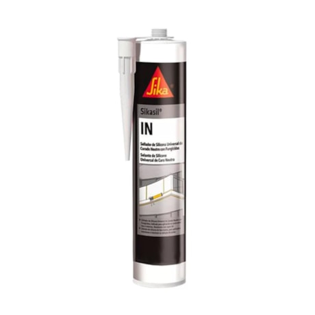 Silicone Neutro Transparente 280ml SIKASIL IN SIKA-f9a18c0d-d63a-401e-b119-1727fb75116e