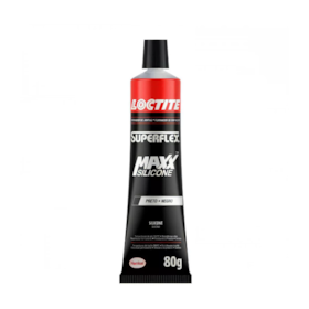 Silicone para Vedação Neutro Black 80g SUPERFLEX MAXX LOCTITE