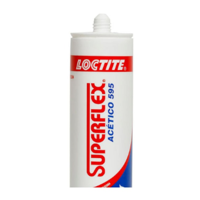 Silicone Vedante Acético Loctite Transparente 300g SUPERFLEX 595 LOCTITE-39e9a8f2-3b5e-4a8c-afc3-6d9eed850605