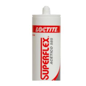 Silicone Vedante Acético Transparente 280g SUPERFLEX 585 LOCTITE