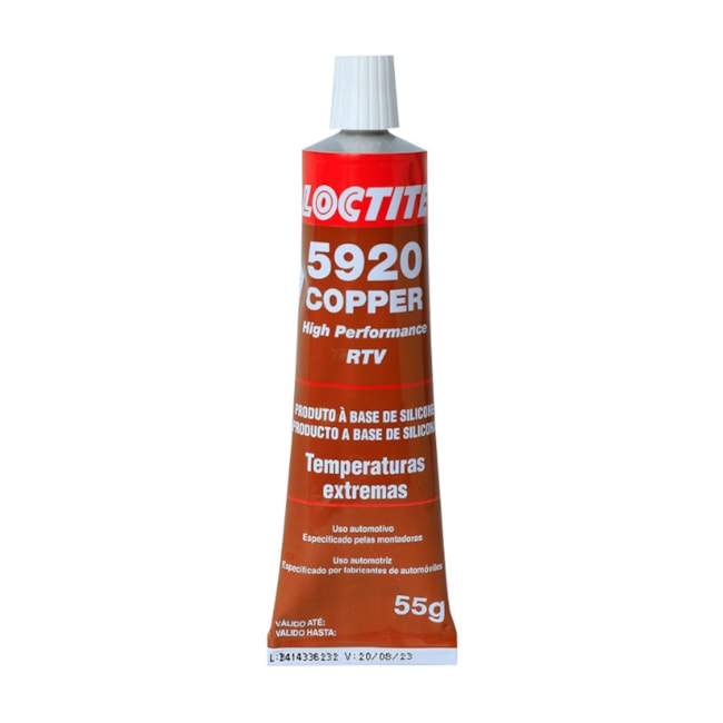 Silicone Vedante para Altas Temperaturas 55g 5920 COOPER LOCTITE-1790ffd2-efe5-4470-9e8a-410db3efc679