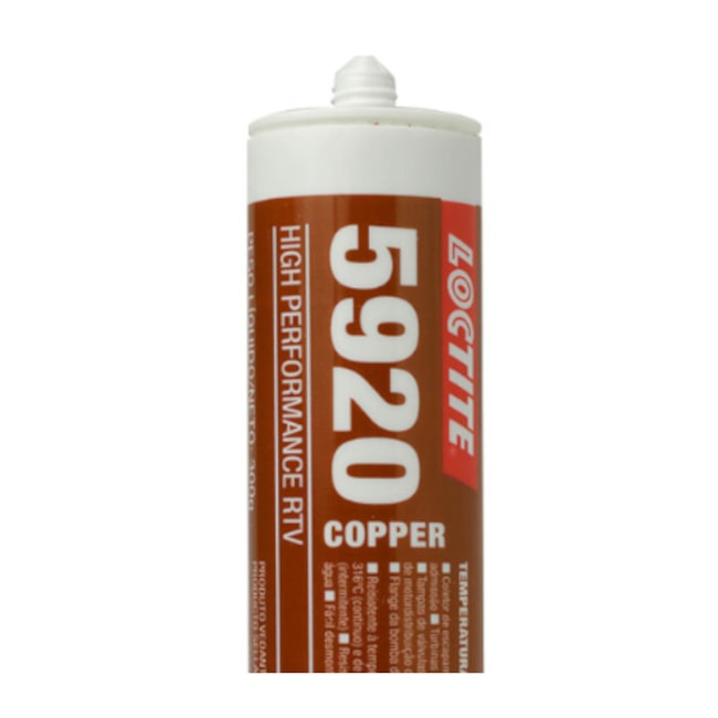 Silicone Vedante para Altas Temperaturas Cobre 300g 5920 COOPER LOCTITE-e9d65038-f68b-4df2-8dae-c7787715002d
