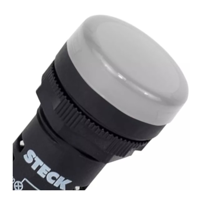Sinaleiro de LED 24V Branco SLDS245 STECK-1e0b132d-f609-497c-9bc2-ce9e7cac4c61