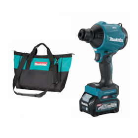 Soprador/Inflador com Bateria 40V 2.0Ah Carregador Bolsa e Acessórios AS001GA101 MAKITA