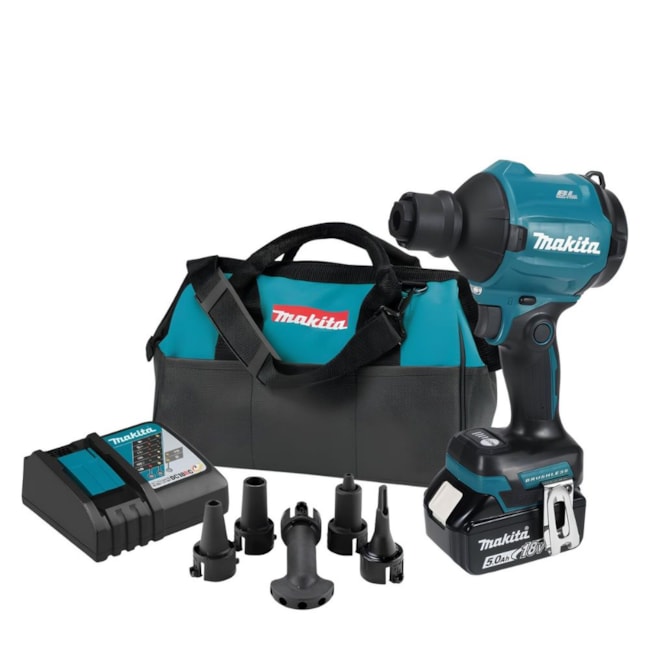 Soprador / Infladora 18V 5.0Ah 4 Velocidades com 1 Bateria Carregador e Bolsa DAS180RT MAKITA-b3cecbc7-202e-4f42-a43b-aed5d8d19790