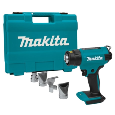 Soprador Térmico 18V 550C sem Bateria e sem Carregador com Maleta DHG180ZK MAKITA