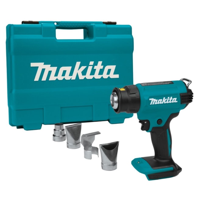 Soprador Térmico 18V 550C sem Bateria e sem Carregador com Maleta DHG180ZK MAKITA-d8160514-31e3-405f-a6bd-822999fcfe4c