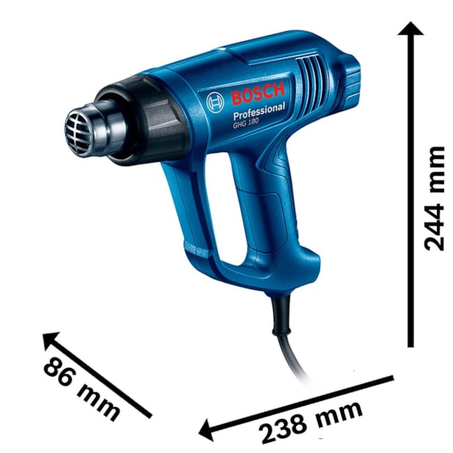 Soprador Térmico Bosch GHG 180 Uso profissional -831a03c0-88bd-4b06-b219-33307e847a00