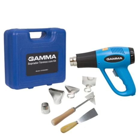 Soprador Térmico com Maleta e Acessórios G1935K/BR GAMMA-7c767147-f47e-496a-8c9f-786656f69912