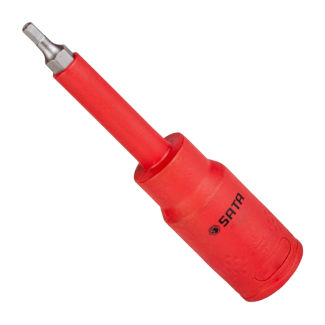 Soquete Bit Hexagonal Isolado 1000V VDE 6MM Encx 1/2