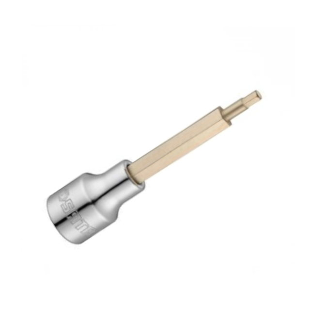 Soquete Bits Hexagonal Longo 12x100mm Encaixe 1/2