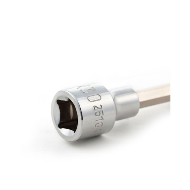 Soquete Bits Torx Longo T27 x 100mm Encaixe 1/2