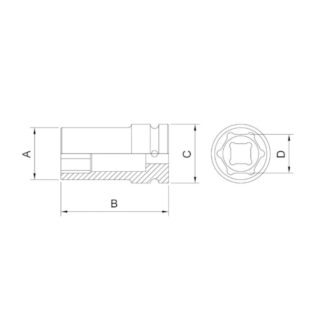 Soquete de Impacto 20mm 1/2'' 44885/120 TRAMONTINA PRO-d3346af1-103c-42fc-9ae7-35f369ed3867