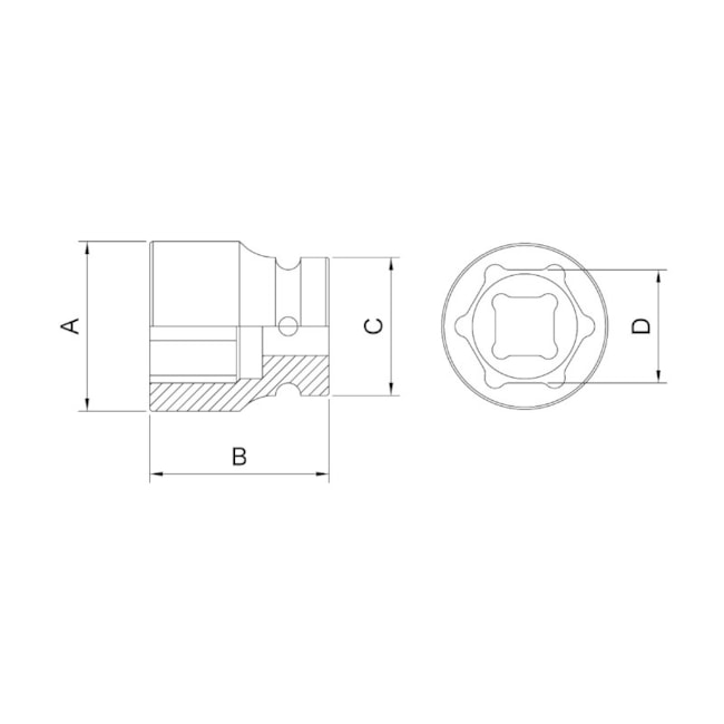 Soquete de Impacto 55mm 1'' 44917/055 TRAMONTINA PRO-286257fa-e92e-4e5b-9caf-d62b863a15ac