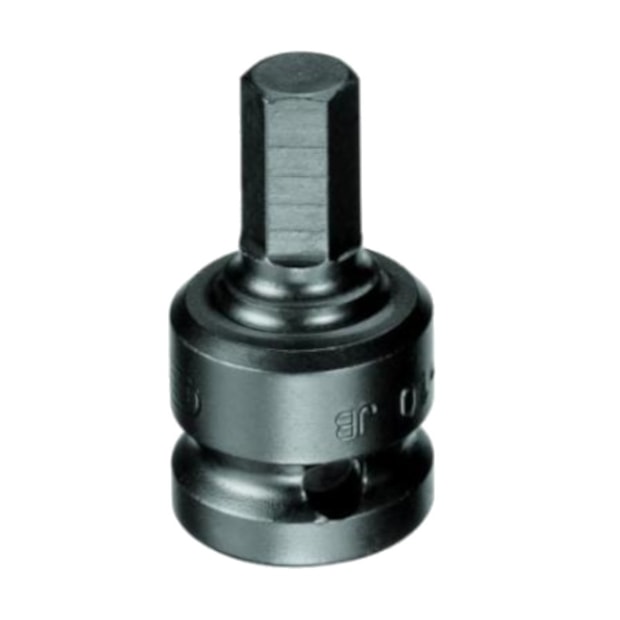 Soquete de Impacto Hexagonal 10mm Encaixe 1/2