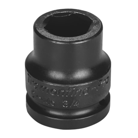 Soquete de Impacto Sextavado de 22mm Encaixe 3/4