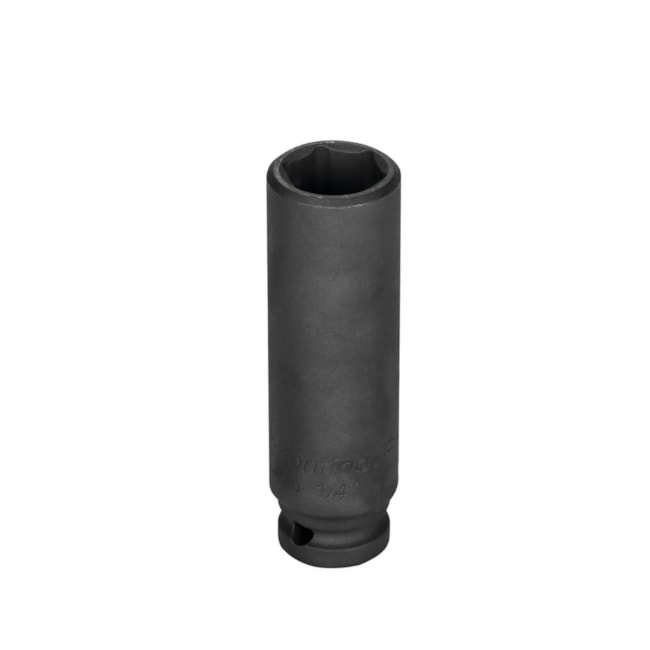 Soquete de Impacto Sextavado Longo 10mm Encaixe 1/4