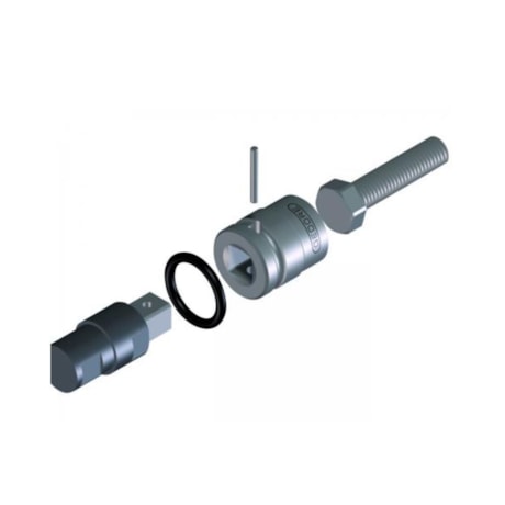 Soquete de Impacto Sextavado Longo 8mm Encaixe 1/2