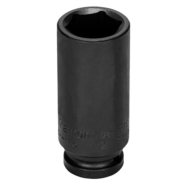 Soquete de Impacto Sextavado Longo de 10mm Encaixe 1/2