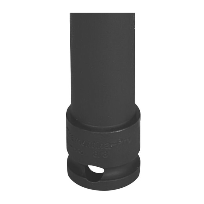 Soquete de Impacto Sextavado Longo em Aço Cromo Molibdênio 11 mm Encaixe 3/8'' 44908/111 TRAMONTINA PRO-3a40fdff-b0a7-4e68-9870-4c93d4514ec1