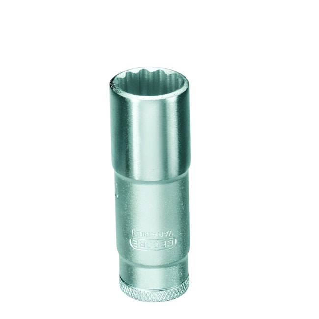 Soquete Estriado 12mm Longo Encaixe 3/8