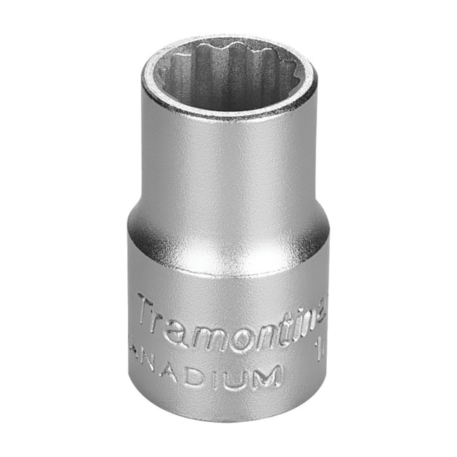 Soquete Estriado 14 mm Encaixe 1/2