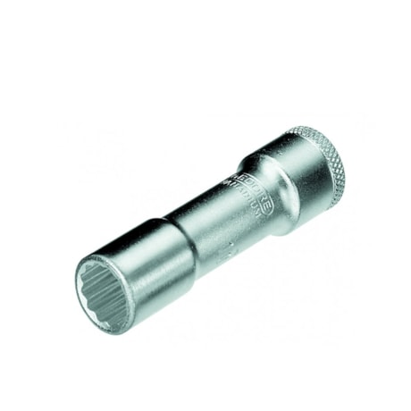 Soquete Estriado 14mm Longo Encaixe 3/8