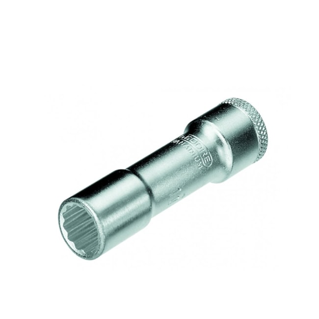Soquete Estriado 14mm Longo Encaixe 3/8