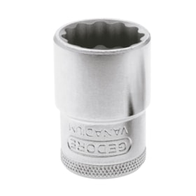 Soquete Estriado 15 mm Encaixe 1/2