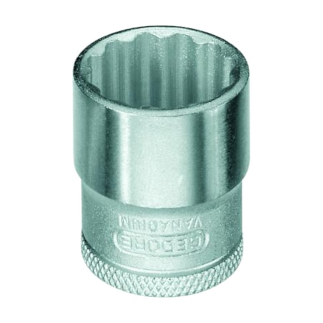 Soquete Estriado 16 mm Encaixe 3/8