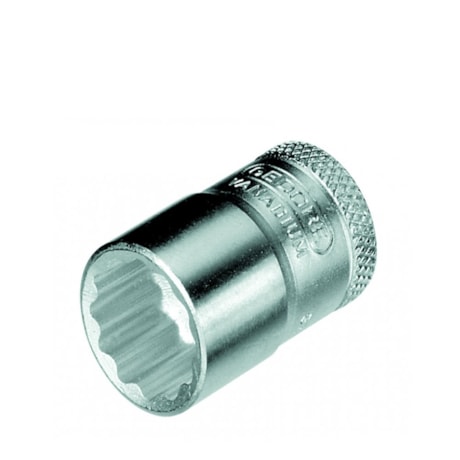 Soquete Estriado 18mm Encaixe 3/8