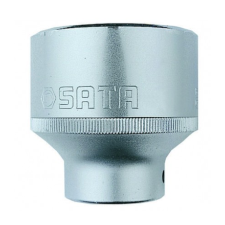 Soquete Estriado 19mm com Encaixe 3/4'' ST16602SC SATA