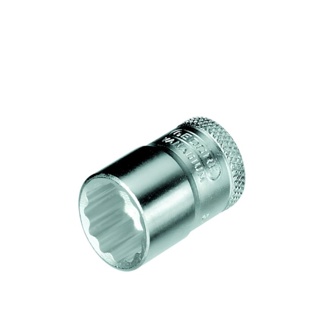 Soquete Estriado 21mm Encaixe 3/8