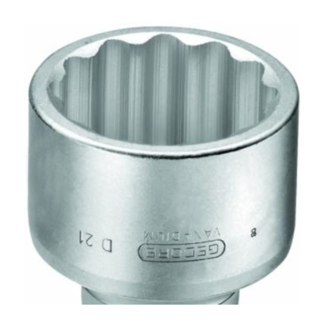 Soquete Estriado 28mm Encaixe 3/4