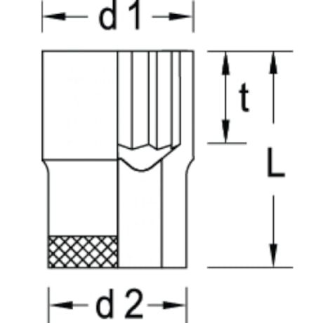 Soquete Estriado 3/8'' 7mm 014032 GEDORE-34f9a3a4-4a83-4b1a-ae20-f1a9b9561446