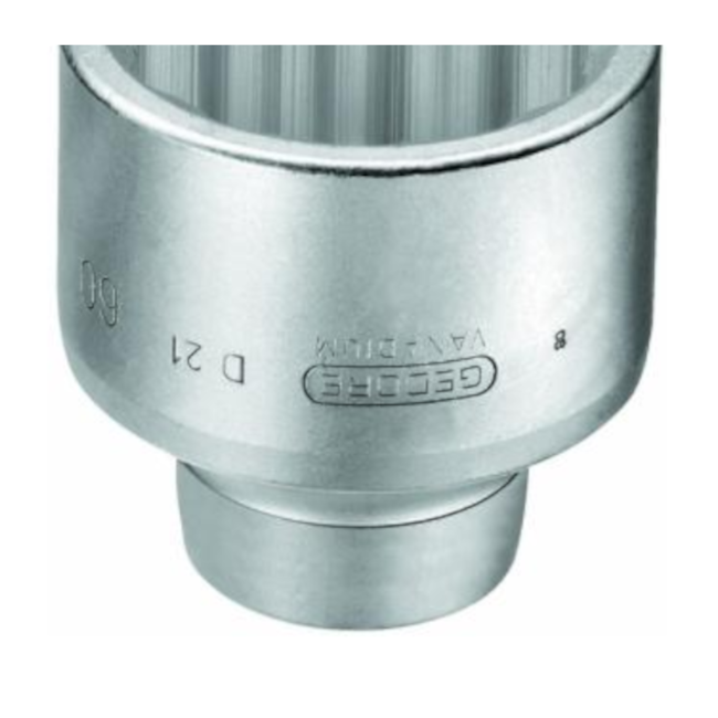 Soquete Estriado 65mm Encaixe 1'' D21-65 GEDORE-3dcab13e-0f97-4591-b3d3-c15bf653c1e7