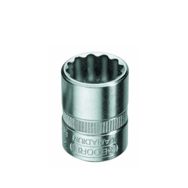 Soquete Estriado 6mm Encaixe 1/4