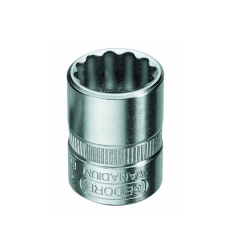 Soquete Estriado 7mm Encaixe 1/4
