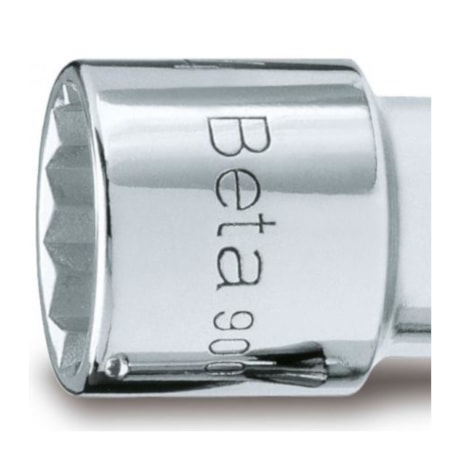 Soquete Estriado 7mm Encx 1/4