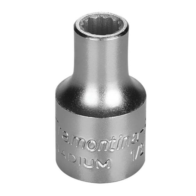 Soquete Estriado 8 mm Encaixe 1/2