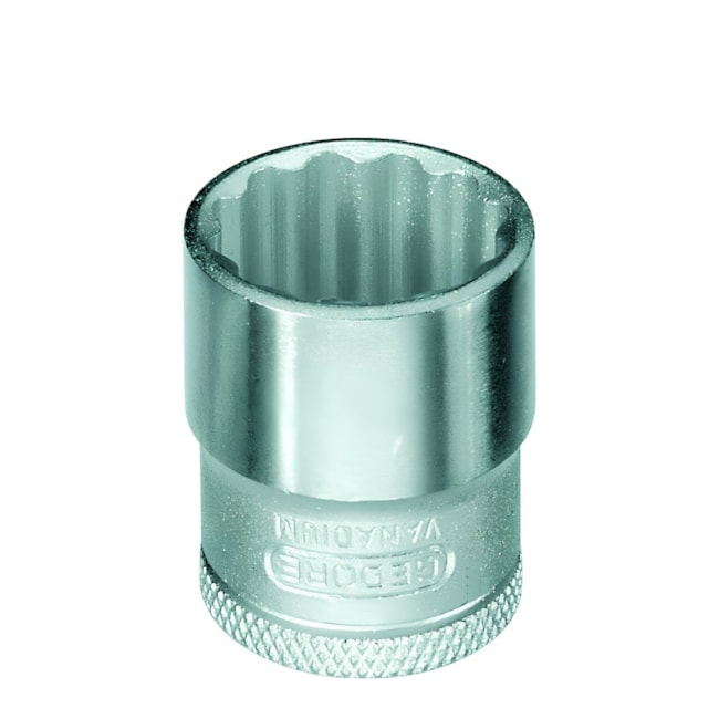 Soquete Estriado 8mm Encaixe 3/8