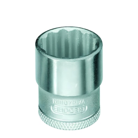 Soquete Estriado 8mm Encaixe 3/8