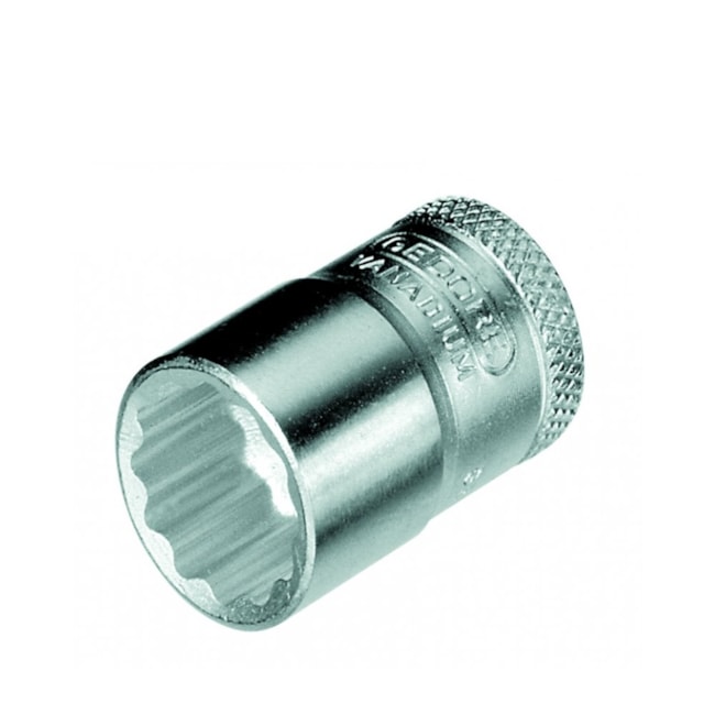 Soquete Estriado 8mm Encaixe 3/8
