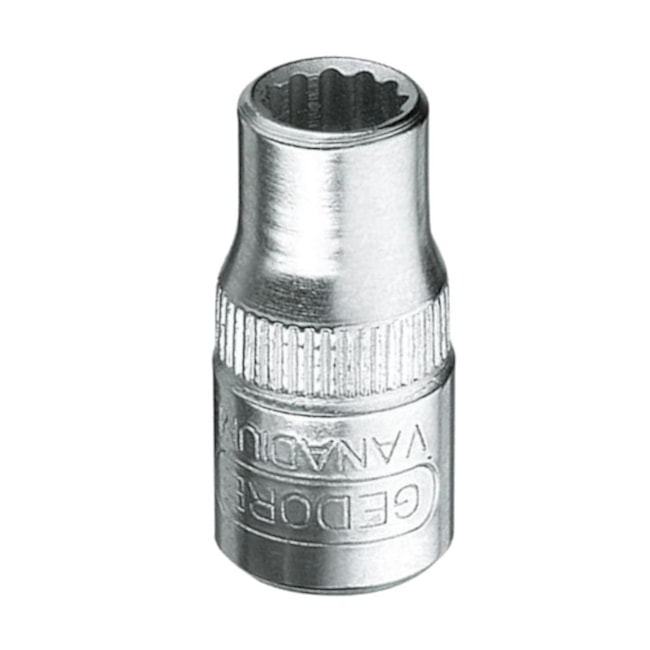 Soquete Estriado 9 mm Encaixe 1/4