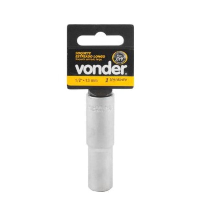 Soquete Estriado Longo 13mm x 1/2